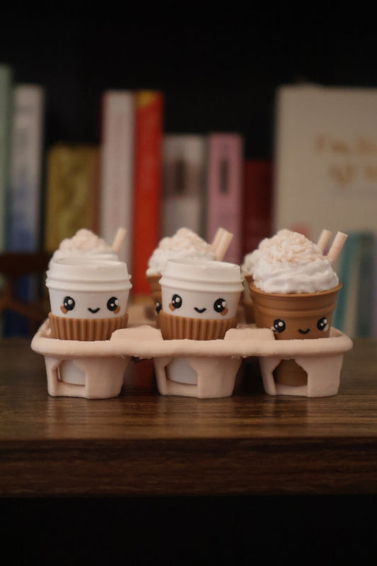 Cute Coffee and Frap Tic Tac Toe