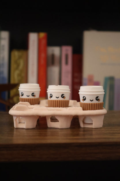 Cute Coffee and Frap Tic Tac Toe