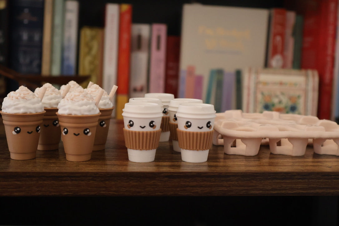 Cute Coffee and Frap Tic Tac Toe