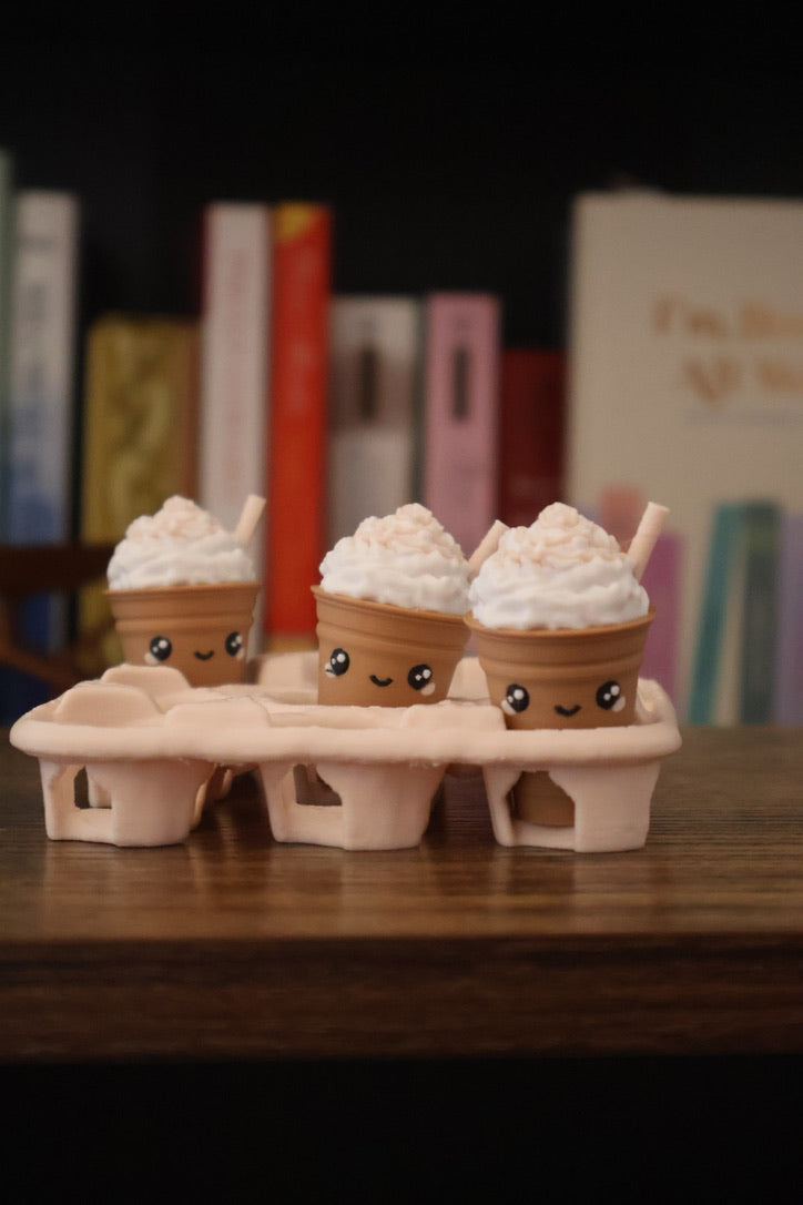 Cute Coffee and Frap Tic Tac Toe